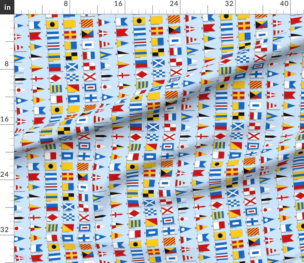 Set of Total 26 flag MARINE NAVY Signal Code FLAG Set 100% COTTON 