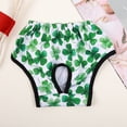 thumbnail image 6 of Opvise Dog Menstrual Pants Reusable Printed Dog Diapers Breathable Pet Sanitary Panties Elastic Waist Puppy Hygiene Pants for Cats Dogs Multicolor, 6 of 8