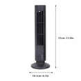 thumbnail image 3 of Isvgxsz Oscillating Tower Fan, Desk Table Fan, Quiet Cooling, Oscillation, Personal Small Bladeless for Bedroom Home Office Desktop, 3 of 6