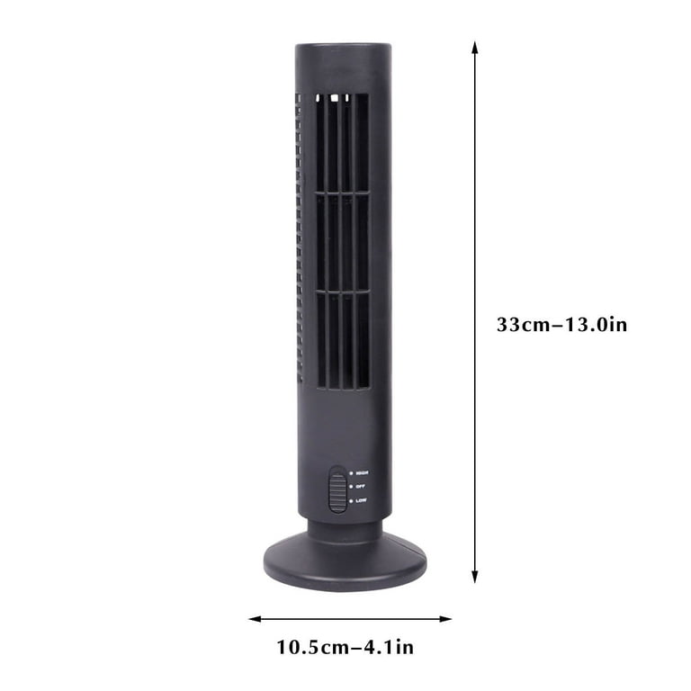 Hgallory Bladeless Table Tower Fan for Bedroom Living Room, Quiet