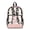 Cartoon Axolotl Daisy Pink, variant on Clear PVC Backpack for Kids Transparent School Bag Cute Printed Bookbag Clear Bag with Front Pocket Students Rucksack for Middle High School, Dachshund Dog Cowboy Hat Pattern