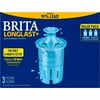 Brita Longlast+ Water Filter, Longlast+ Replacement Filters, 3 Count