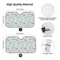 thumbnail image 3 of Bingfone Butterflies Car Windshield Sun Shade Protector Keep Your Vehicle Cool Sun Shield Visor Cover Foldable-Small, 3 of 9