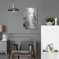 thumbnail image 5 of Luxe Metal Art 'Grey Shades' by Incado, Metal Wall Art, 16"x24", 5 of 9