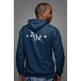 thumbnail image 3 of Blue CM Punk Uprising Lightning Bolt Zipper Hoody, 3 of 6