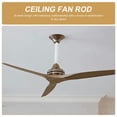 thumbnail image 4 of Raindrops 2Pcs Ceiling Fan Parts Down Rod Iron for Homeowners and DIY, 4 of 8
