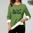 thumbnail image 2 of Wensltd Women's Thermal Shirts Fleece Lined Undershirt Long Sleeve Tops Warm Winter Base Layer, 2 of 3