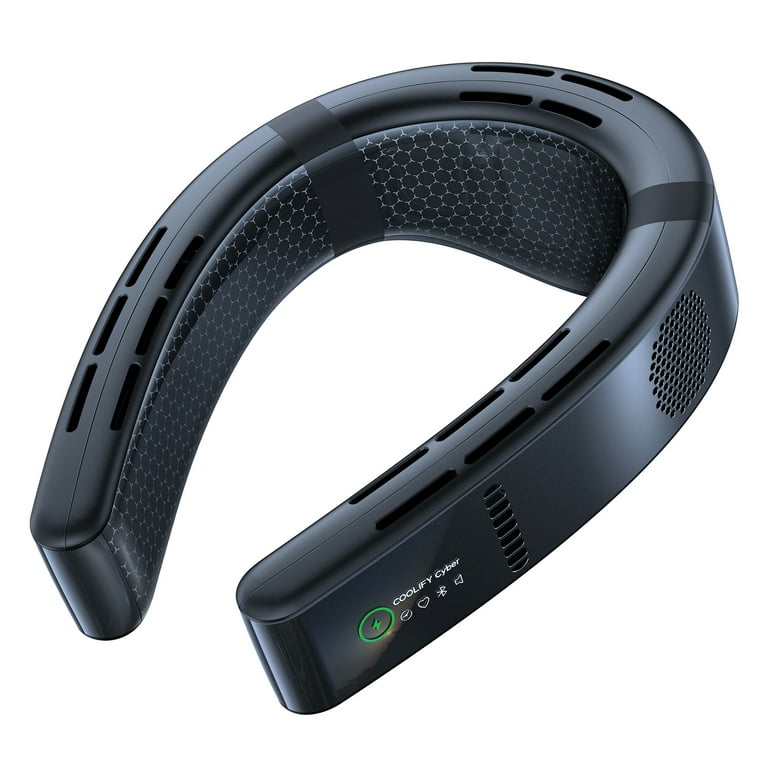 TORRAS Portable Neck Fan, COOLiFY Cyber Smart AI-Control Wearable