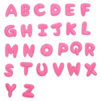 OUNONA Polyester Iron-On Alphabet Patches, Versatile Embroidery Letters for Clothing, Bags, Hats, and Crafts