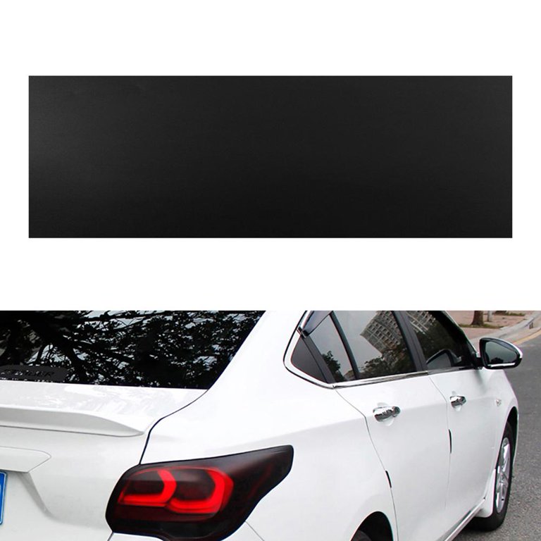 Smoke Matte Black Tail Light Headlight Tint Film Overlay Wrap Sheet Car  Sticker