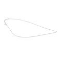 thumbnail image 3 of Collar de Plata de ley 925 Nikou cadena fina 36 x 1 x 1 cm, 3 of 15