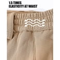 thumbnail image 3 of Taigaofy Men's Winter Fleece Lined Hiking Pants With Zip Pockets Waterproof Quick-Dry Travel Fishing Work Outdoor Pants Khaki XL, 3 of 8