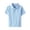 Light Blue, variant on Baby Toddler Boys Uniform Short Sleeve Polo, Sizes 6M-5T
