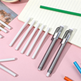 thumbnail image 4 of 12 Pcs Retractable Mechanical Eraser Pen Pen-Style Erasers Precise Erasing Pens White Pencil Eraser Refill,2 pcs x Pen-Style Erasers 10 pcs x Refill, 4 of 8