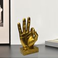 thumbnail image 4 of Estatua de mano resina mano esculturas gesto riba escultura de mano decoración del pa decoración de exhibición Baoblaze escultura de escritorio, 4 of 7