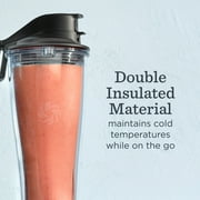 Vitamix Personal Cup Adapter with Two 20-Ounce Blender Cups, Two Lids