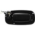 thumbnail image 2 of For Chevy Silverado 2500 2002 Door Handle Driver Side | Rear | Outer | Plastic | Textured Black | Crew Cab Model | Replacement For GM1520105 | 15721571, 19356470, 2 of 5