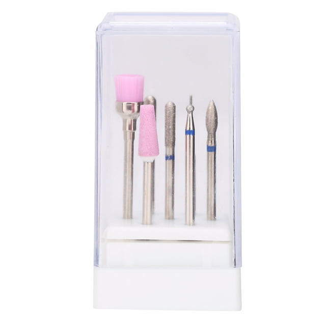 Nail Drill Bits,7pcs / Set Nail Pedicure Machine Accessory Pedicure Bits True to Its Promise
