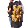 thumbnail image 4 of Large Football Mesh Bag Soccer Ball Backpack with Adjustable Shoulder Strap M Shoulder Bag, 4 of 9