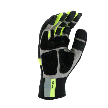 West Chester Waterproof Hi-dex Winter Work Gloves with Hi-vis (The Best Waterproof Work Gloves)