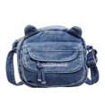 thumbnail image 1 of Tonnylam Bolso pequeño de mezclilla ligero de varias capas, bolso de hombro moderno y versátil para ir a clase, bolso cruzado para teléfono móvil para estudiantes, 1 of 9