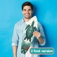 thumbnail image 2 of Outdoor Decorative Turtle Surfboard Wall Art, PVC, Weather Resistant, Surfboard Sign (2 Foot), 2 of 8