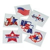 US Toy Company 296 Patriotic Tattoos- 144-Pack