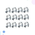 thumbnail image 4 of 12Pcs 13-15CM Stainless Steel Adjustable Worm Gear Hose Clamp Fuel Line Clamp for Plumbing Automotive and Mechanical Applications (Silver), 4 of 4