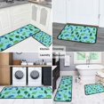 thumbnail image 5 of Light Blue Dinosaurs Forest Pattern Kitchen Rugs Sets Of 2,Anti Fatigue Kitchen Mat Rugs Non Slip Washable,Decorative Kitchen Floor Mats for Kitchen,Sink,Laundry,17"X30"+17"X47", 5 of 7