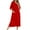 b_Red, variant on House Dresses for Womens Robe Long Zip Up House Coat Half Sleeve Nightgowns Soft Comfy Sleepwear Women Solid Color Loungewear S-XXL
