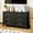 Black + Bedroom + Classic + Metal + C, variant on 9-Drawer Tall Dresser, Black Metal Storage Cabinet with Smooth Gliding Drawers, Space-Saving Chest of Drawers for Bedroom, Living Room, Entryway, Strong 5-Foot Design & Modern Handles