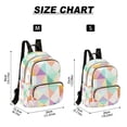 thumbnail image 2 of FORMRS Mini Backpack Purse for Women Travel Daypack Casual Shoulder Bag, Abstract Geometric, 2 of 7