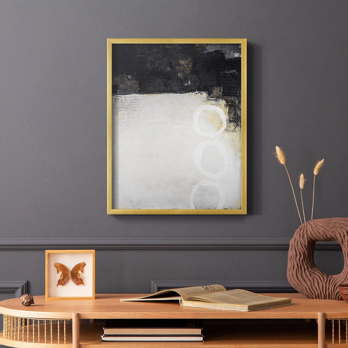 Below the Surface in Paper Solid Wood 11 x 14 Framed Print