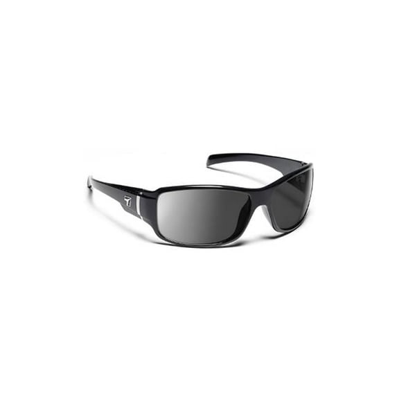 426653 Cody Sharp View Polarized Gray Sunglasses, Black Carbon - Small & Large
