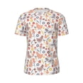 thumbnail image 5 of Wukai Funny Chicken Print Men's Short-Sleeved Mesh T-Shirt,Quick-Dry Short Sleeve Workout T-Shirt-XX-Large, 5 of 8