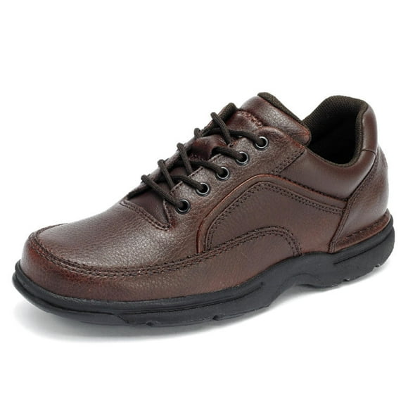 Zapato para Caminar Rockport Eureka para Hombre en Cuero Marrón