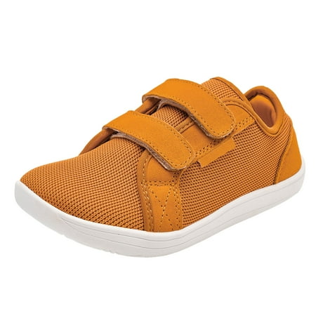 

Sopiago Kids Running Shoes Leather Children s Big Head Walking Shoes Loose Lightweight Toddler Sneakers Girl Orange (Toddler/Little Kid/Big Kid) 9