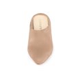 thumbnail image 6 of BLISSFUL STEP Women's Slides Block High Heels Slip on Pointed Toe Slide Mules Khaki 8, 6 of 8