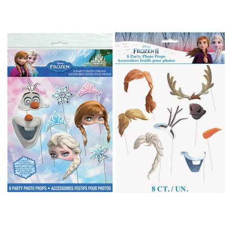 Disney Frozen 2 Photo Booth Props, 16pc