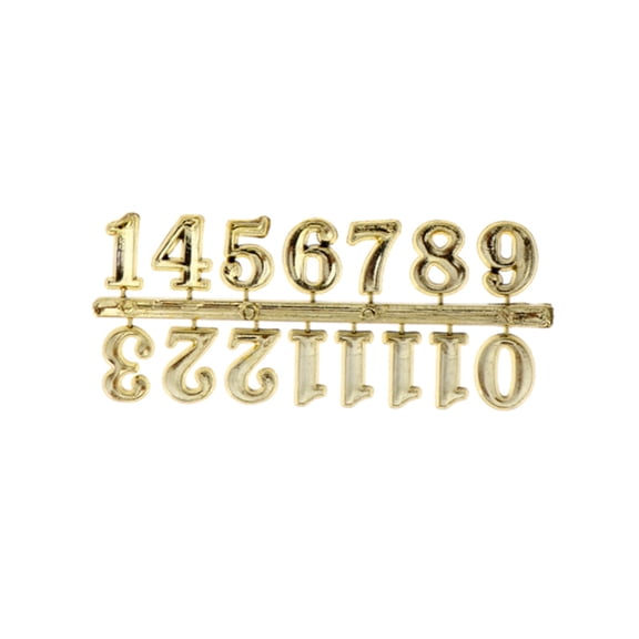 Clock Numerals Set DIY Wall Clock Numbers Clock Hands Replacement Part Arabic Roman Numerals Replacement Parts Accessory