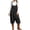 #02 Black, variant on Women's Dungarees Summer Casual Wide Leg Overalls Cotton Baggy Jumpsuits with Pockets Loose Wide Leg Overalls