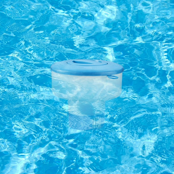 Chlorine floater outlet