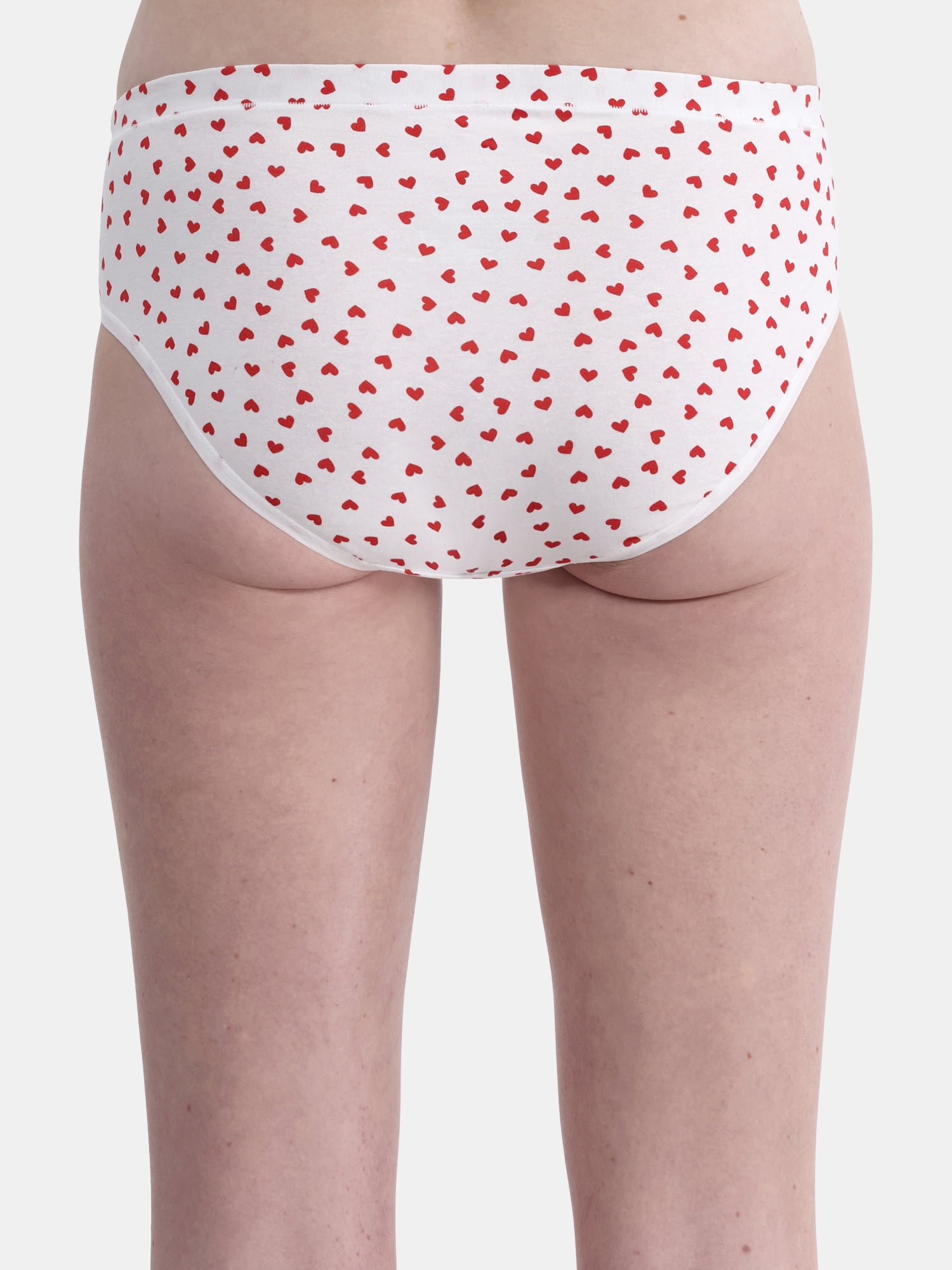 No Boundaries Cotton Hipster Panty, Women’s and Women’s Plus, Sizes XS-XXXL
