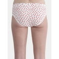 thumbnail image 2 of No Boundaries Cotton Hipster Panty, Women’s and Women’s Plus, Sizes XS-XXXL, 2 of 3