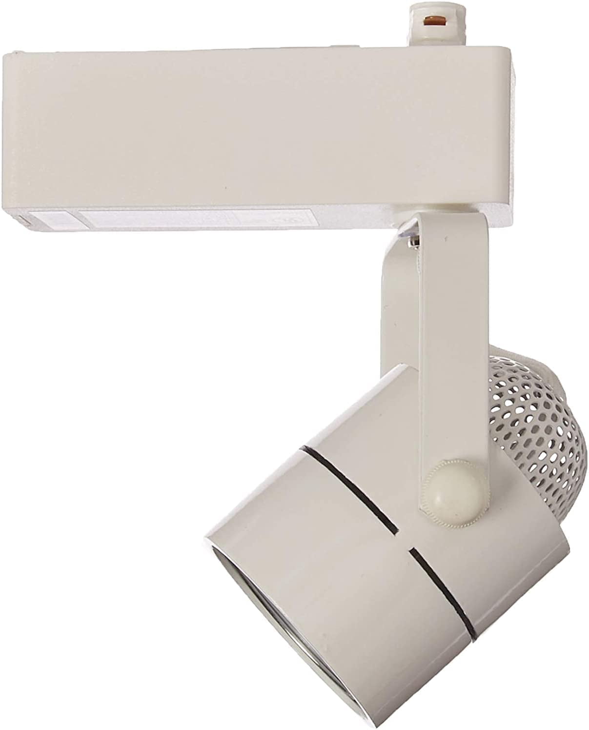 Nuvo TH234 One Light Track Head, Round, White