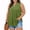 Army Green, variant on Dxzfnsa Womens Plus Size Tank Tops Summer Women's Fashion Pleated Sleeveless V Neck T Shirts Casual Loose Fit Basic Solid Color Pullover Tops