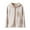 Z1 Beige, variant on Kids Jacket, Warm Hooded Plush Lined Thickened Coat, Cozy Soft Casual Outerwear for School Uniform and Daily Wear,Size:7-8 Years