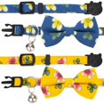 thumbnail image 2 of Mumup Christmas Collar for Cat Pet Breakaway with Bell Bowtie Detachable Bow Adjustable Safety Kitten Puppy Girl Boy 2pcs Christmas, 2 of 6
