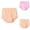 Yellow, variant on PUMISAS Middle-Aged And Elderly Oversized Underpants For Women Panty Stretch Panties Solid Color Comfortable Briefs Loose Underpants