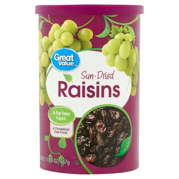 Sun Dried Raisins, 12 packs, 20 oz raisins are full of flavor - Walmart
